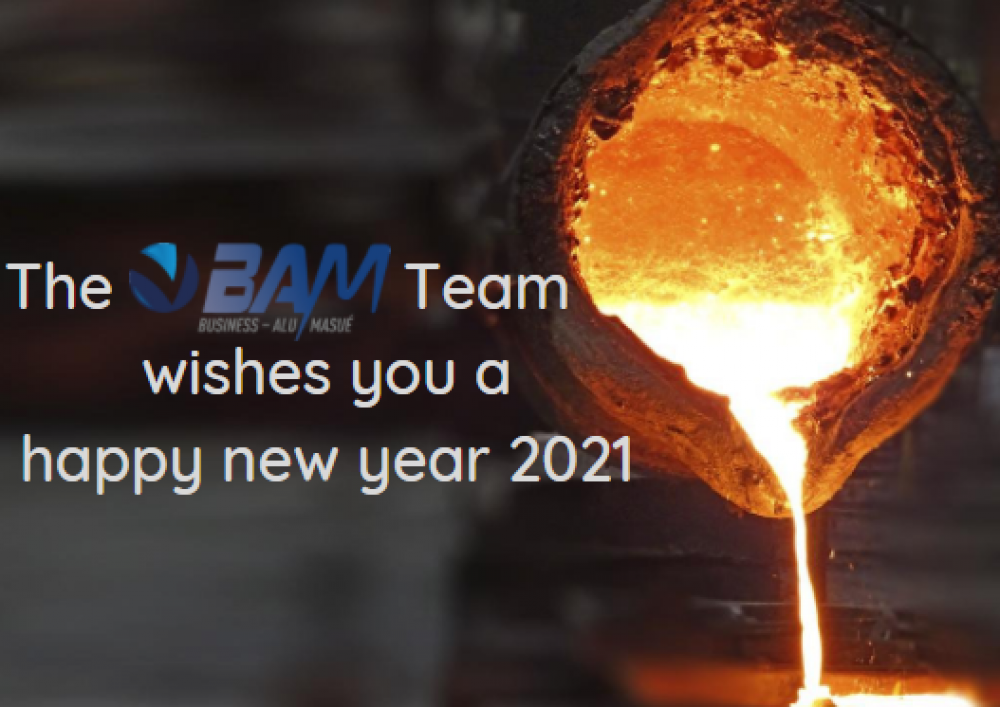 Fonderie Bam Masu / Toute l'équipe de BAM vous souhaite une excellente année 2021.